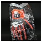 T-REX Work Gloves XXL, High-Visibility Orange
