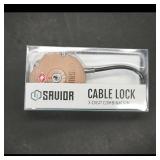 Savior Cable Lock 3-Digit Combination