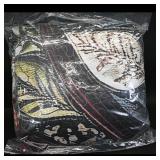Quilted Decorative Throw Blanket  Multicolor