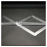 Adjustable Aluminum Angle Finder/Ruler  Brand...