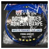 Double Sided Adhesive Tape 12mm x 10 yds (6-Pack)