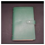 Green Faux Leather Card Holder Wallet  Brand...