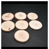 Rustic Pine Slices for Crafts  20pcs...