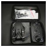 Foldable Mini Drone with Controller in Carrying...