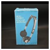 Realistic Micro Stereo Fold-Up Headphones Nova-51
