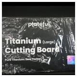 Plateful Titanium Cutting Board (Large, 18" x 12")