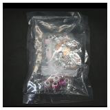 Lot of Mixed Pink European-Style Beads & Charms