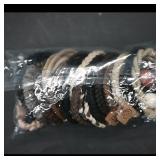Assortment of Braided & Elastic Hair Ties...