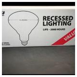 Recessed Lighting BR40 5in Flood (12-Pack)