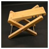 Guitar Foot Pedal ï¿½ Wooden Folding Footstool