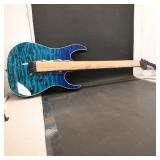 Ibanez GIO Electric Guitar ï¿½ Blue Quilt Top
