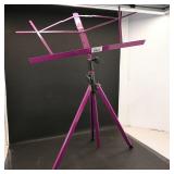 Folding Tripod Music Stand ï¿½ Purple