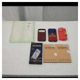 Assortment of Phone Glass Screen Protectors &...