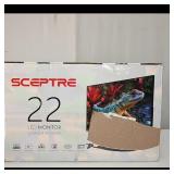 Sceptre 22" LED Monitor Ultra Slim Pro Series