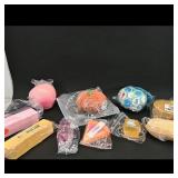 Assortment of Packaged Novelty Squishies (10)