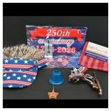 Assortment of American pride (6 pieces)