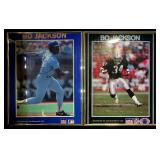 Bo Jackson Framed Starline Sports Prints (2)