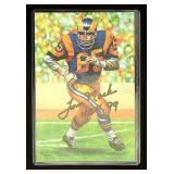Tom Mack Pro Football Hall of Fame Art Card ï¿½...