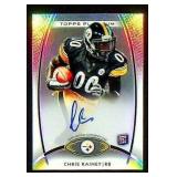 Topps Platinum RC Chris Rainey Autograph Rookie...