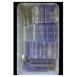 Assortment of Clear Plastic Badge Holders (45)