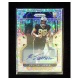 Payton Turner 2021 Panini Prizm Football Autograph