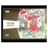 Trey Quinn Autographed Wide Receiver Trading...