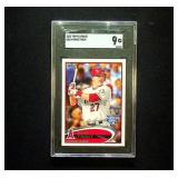 2012 Topps Update US144 Mike Trout All-Star Card