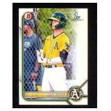 Bowman Max Muncy BP-89 Oakland Athletics Rookie...