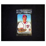Topps Jordan Zimmermann Nationals Baseball Card...
