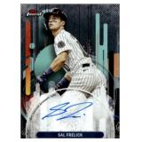 Topps Finest 2025 Sal Frelick Finest Autograph...