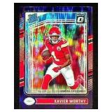 Panini Donruss Optic 2024 Xavier Worthy Rated...