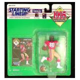 Starting Lineup 1995 Jerry Rice NFL Figure...