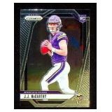Panini Prizm Football #400 J.J. McCarthy Rookie...