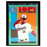 Topps B Chrome Hi-Fi Futures Armando Cruz #044/199