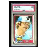 1981 Topps Robin Yount #515 PSA 9