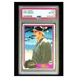1981 Topps Kirk Gibson #315 PSA 8