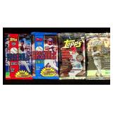 Topps Baseball Card Wax Pack Lot (4)