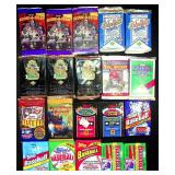 Mixed Vintage Sports Trading Card Pack...