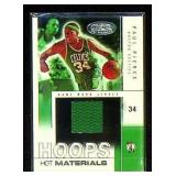 Paul Pierce Hoops Hot Materials Game-Worn...