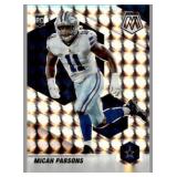 Panini 2021 Mosaic Football Micah Parsons No....
