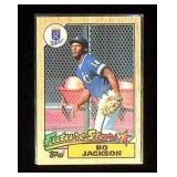 Topps Future Stars Bo Jackson #170 Baseball Card