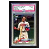 2018 Topps Chrome Ronald Acuï¿½a Jr. HMT25 PSA 9 RC
