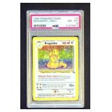1999 Pokï¿½mon Fossil Dragonite Holo ï¿½ PSA 8 NM-MT