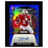 Panini Prizm Draft Picks Braelon Allen Signing...