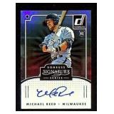 Donruss Signature Series Michael Reed RC Autograph