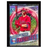 Topps Bowman Chrome Alec Bohm Rookie of the...