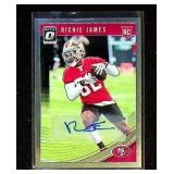 Panini Donruss Optic Richie James Rookie Card...