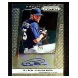 Prizm Glen Perkins Autograph Rookie Card...