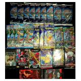 Assortment of 26 Trading Card Booster &...