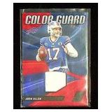 Panini Color Guard Josh Allen HB CG-3 Football...